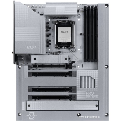 Материнская плата MSI PRO Z890-S WIFI PZ LGA1851 4xDDR5 4xSATA3 RAID 3xM.2 HDMI DP 2xType-C ATX