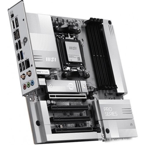 Материнская плата MSI PRO B850M-A WIFI PZ AM5 4xDDR5 4xSATA3 RAID 2xM.2 HDMI DP 2xType-C mATX