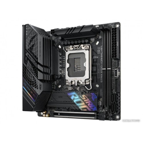 Материнская плата ASUS ROG STRIX B760-I GAMING WIFI LGA1700 2xDDR5 4xSATA3 2xM.2 RAID HDMI DP m-ATX