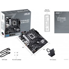 Материнская плата ASUS PRIME H610M-A WIFI, LGA1700 2xDDR5 4xSATA3 2xM.2 D-Sub HDMI DP mATX