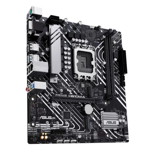 Материнская плата ASUS PRIME H610M-A R2.0, LGA1700 H610 2xDDR5 4xSATA3 2xM.2 D-Sub HDMI DP mATX