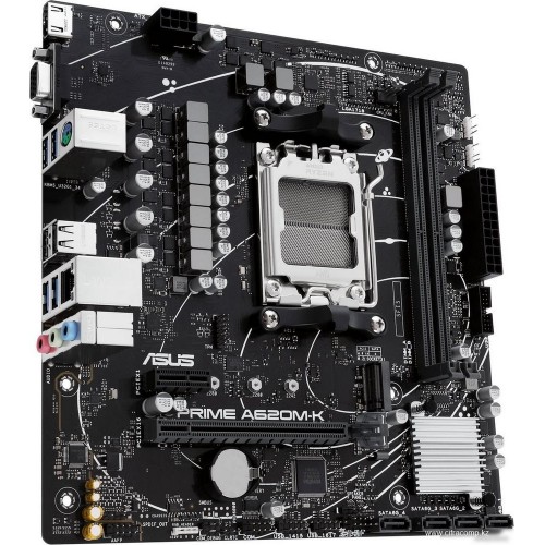 Материнская плата ASUS PRIME A620AM-K AMD A620A AM5 2xDDR5 4xSATA3 RAID M.2 HDMI DP mATX