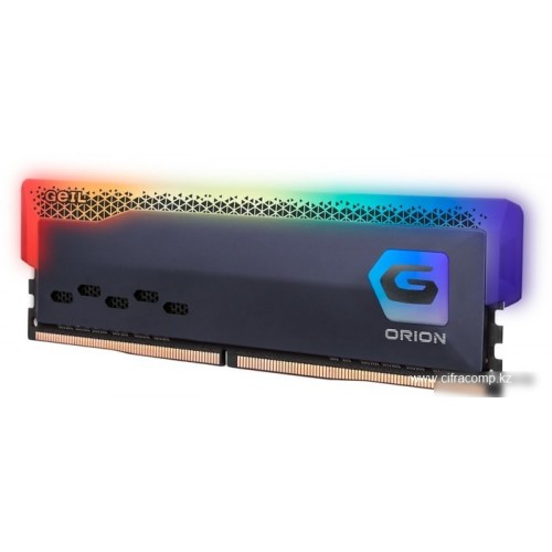 Оперативная память 32GB Kit (16GBx2) GEIL DDR4 3200MHz ORION RGB CL16 GOSG432GB3200C16BDC Grey