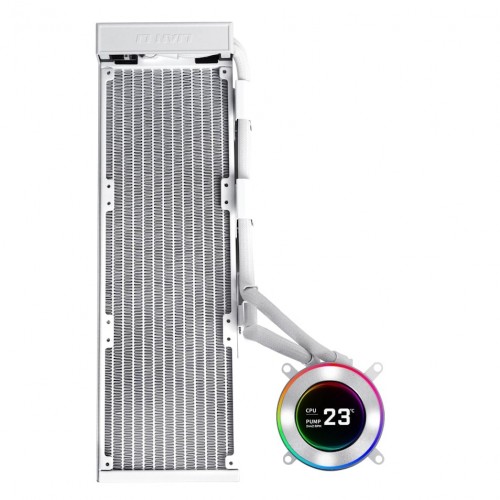 Водяное охлаждение для CPU Lian Li Hydroshift lI LCD-C 360N FAN LESS White G89.GHS2LCD36W.00