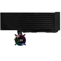 Водяное охлаждение для CPU Lian Li Hydroshift lI LCD-C 360N FAN LESS Black G89.GHS2LCD36B.00