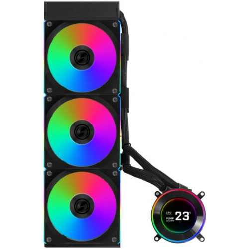 Водяное охлаждение для CPU Lian Li Hydroshift lI LCD-C 360CL Black G89.GHS2LCD36RB.00