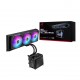 Водяное охлаждение CPU Asus ROG RYUO IV SLC 360 ARGB WHT, 3x120mm, AMOLED-display, Black