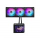 Водяное охлаждение CPU Asus ROG RYUO IV SLC 360 ARGB WHT, 3x120mm, AMOLED-display, Black