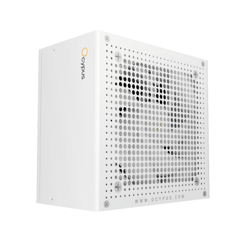 Блок питания Ocypus Iota P1000 WH 1000W Full Modular, 80+GOLD, КПД 91 Белый,Iota-P1000-G1FFWH025X-EU
