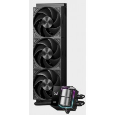 Водяное охлаждение для CPU PCCooler DS360Pro Digital BK, ARGB, TDP 310W, 3x120см, LGA Intel/AMD Черн