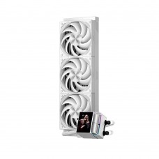 Водяное охлаждение для CPU PCCooler DS360 Display WH TDP 310W 115X/1200/1700/1851/AM4/AM5 Белый
