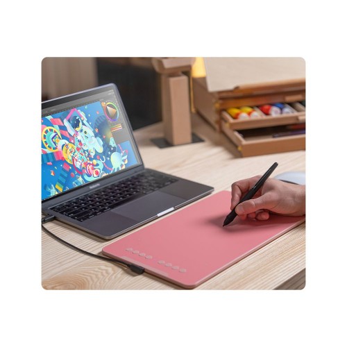 Графический планшет XP-Pen Deco 01 (V3) pink