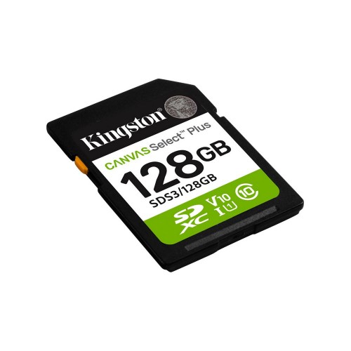 Карта памяти Kingston SDS3/128GB Canvas Select Plus C10 UHS-I U1 V10 128GB