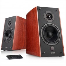 Акустическая система Bluetooth Edifier R2000DB Brown <2.0, RMS 120Вт, 50Гц-20кГц, BT, Пульт>