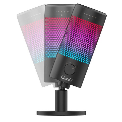 Микрофон Bloody GM50 Pro Black <4 режима, RGB, Win, PS5, Mac>