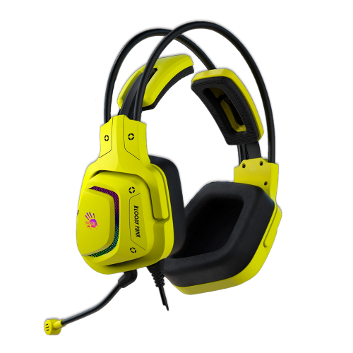 Наушники+микрофон игровые Bloody G575 PUNK <USB, 7.1, 20Hz-20kHz, 16Om, 105dB, 2m>