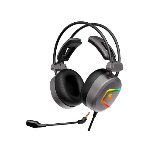 Наушники игровые Bloody MC750 GREY <USB>
