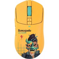 Мышь игровая беспроводная Bloody R72 Ultra Duo Renegade Yellow (SUNSET) SAVAGE <док ст, 2.4GHz+USB>