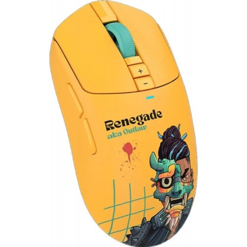 Мышь игровая беспроводная Bloody R72 Ultra Duo Renegade Yellow (SUNSET) SAVAGE <док ст, 2.4GHz+USB>