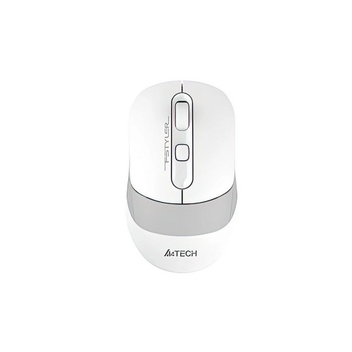 Мышь беспроводная A4tech Fstyler FB10CS-Grayish White <BT+2.4GHz, Li-Battery>
