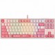 Клавиатура игровая Bloody S87 PINK