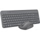 Клавиатура+мышь беспроводная A4tech Fstyler FG3300 Air Grey