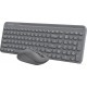 Клавиатура+мышь беспроводная A4tech Fstyler FG3300 Air Grey