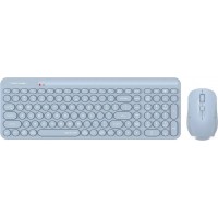 Клавиатура+мышь беспроводная A4tech Fstyler FG3300 Air Blue