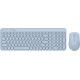 Клавиатура+мышь беспроводная A4tech Fstyler FG3300 Air Blue