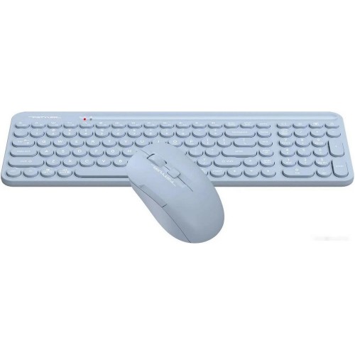 Клавиатура+мышь беспроводная A4tech Fstyler FG3300 Air Blue