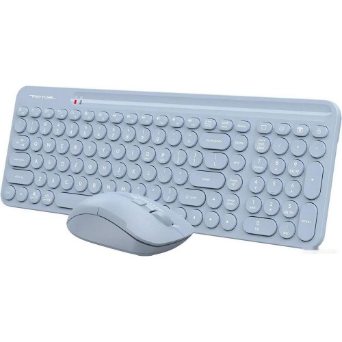 Клавиатура+мышь беспроводная A4tech Fstyler FG3300 Air Blue