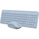 Клавиатура+мышь беспроводная A4tech Fstyler FG3300 Air Blue
