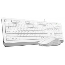 Клавиатура+мышь A4tech Fstyler F1010-WHITE Fstyler USB