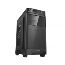 Корпус ПК с БП SMART SX-C5838 <microATX, 360*175*365mm, 0.4mm, 2xUSB, MAX450W+8mm, BLACK>