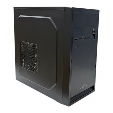Корпус ПК с БП S SMART 6511 <microATX, 360*175*365mm, 0.4mm, 2xUSB, BLACK, 450Вт>