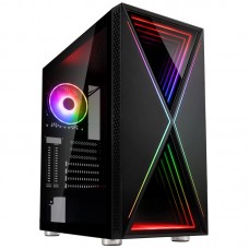 Корпус ПК без БП Kolink Void X ARGB Midi Tower Case - Black