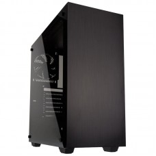 Корпус ПК без БП Kolink Stronghold Midi-Tower, Tempered Glass - black Window , ARGB