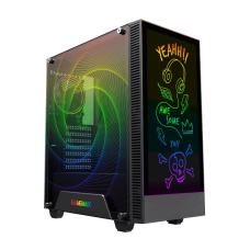 Корпус ПК без БП GameMax Kreator <MATX, 1x120FAN>