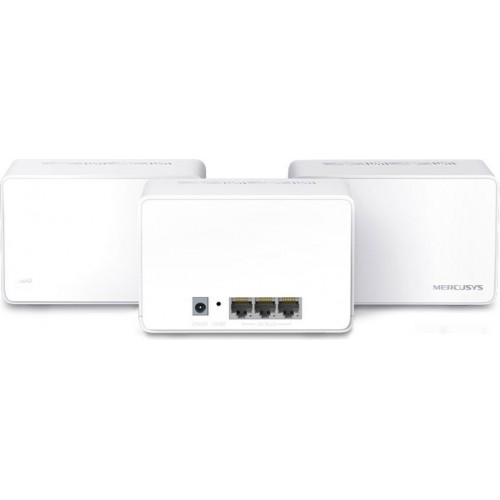 Домашняя Mesh Wi-Fi система GbE AX3000 Mercusys Halo H80X(3-pack) Wi-Fi 6