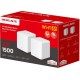 Домашняя Mesh Wi-Fi система GbE AX1500 Mercusys Halo H60X(2-pack) Wi-Fi 6