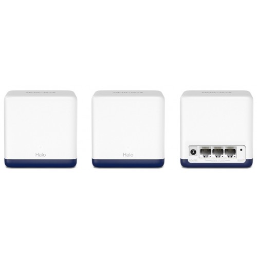 Домашняя Mesh Wi-Fi система GbE AC1900 Mercusys Halo H50G (3-pack)