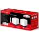 Домашняя Mesh Wi-Fi система GbE AC1900 Mercusys Halo H50G (3-pack)