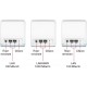 Домашняя Mesh Wi-Fi система GbE AC1200 Mercusys Halo H32G(3-pack)