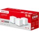 Домашняя Mesh Wi-Fi система GbE AC1200 Mercusys Halo H32G(3-pack)