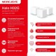 Домашняя Mesh Wi-Fi система GbE AC1200 Mercusys Halo H32G(3-pack)