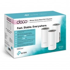 Домашняя Mesh Wi-Fi система AC1200 Tp-Link Deco E4(3-pack)