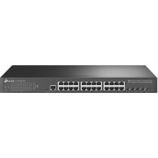 Коммутатор управляемый GbE 24-портовый Tp-Link TL-SG3428X-UPS