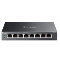 Коммутатор PoE+ GbE Easy Managed  8-портовый TP-Link Omada ES208GP