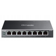Коммутатор PoE+ GbE Easy Managed  8-портовый TP-Link Omada ES208GP