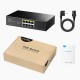 Коммутатор PoE+ GbE  8-портовый CUDY GS1008PT <8-Port Gigabit PoE+ Switch 120W>